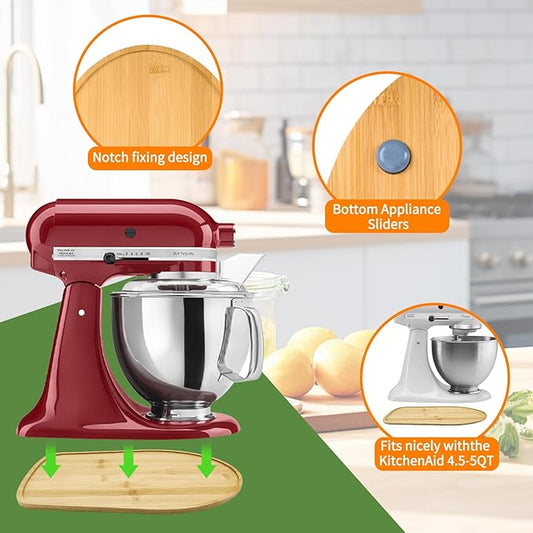 Bamboo Mixer Slider - KitchenAtt