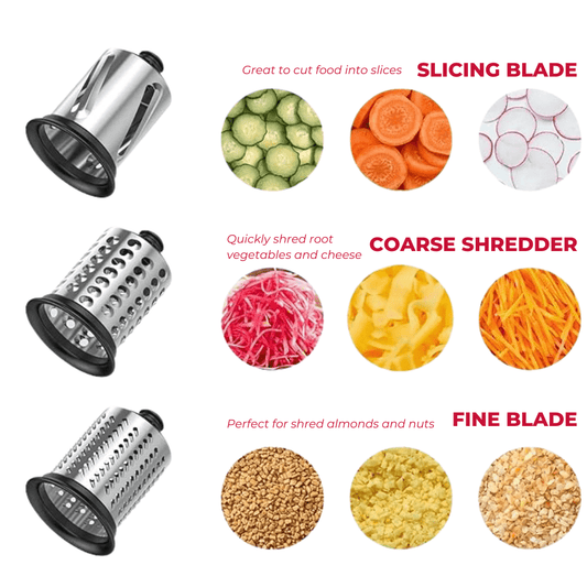 Fresh Prep Slicer/Shredder - KitchenAtt