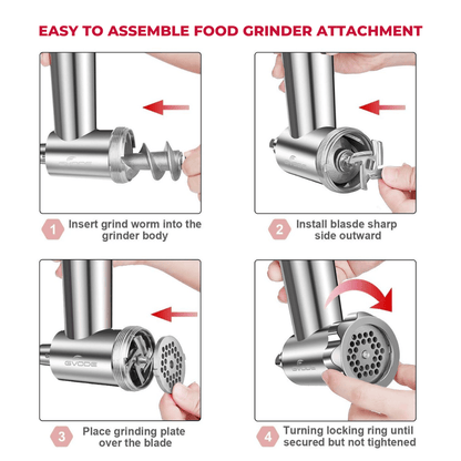 Metal Food Grinder - KitchenAtt