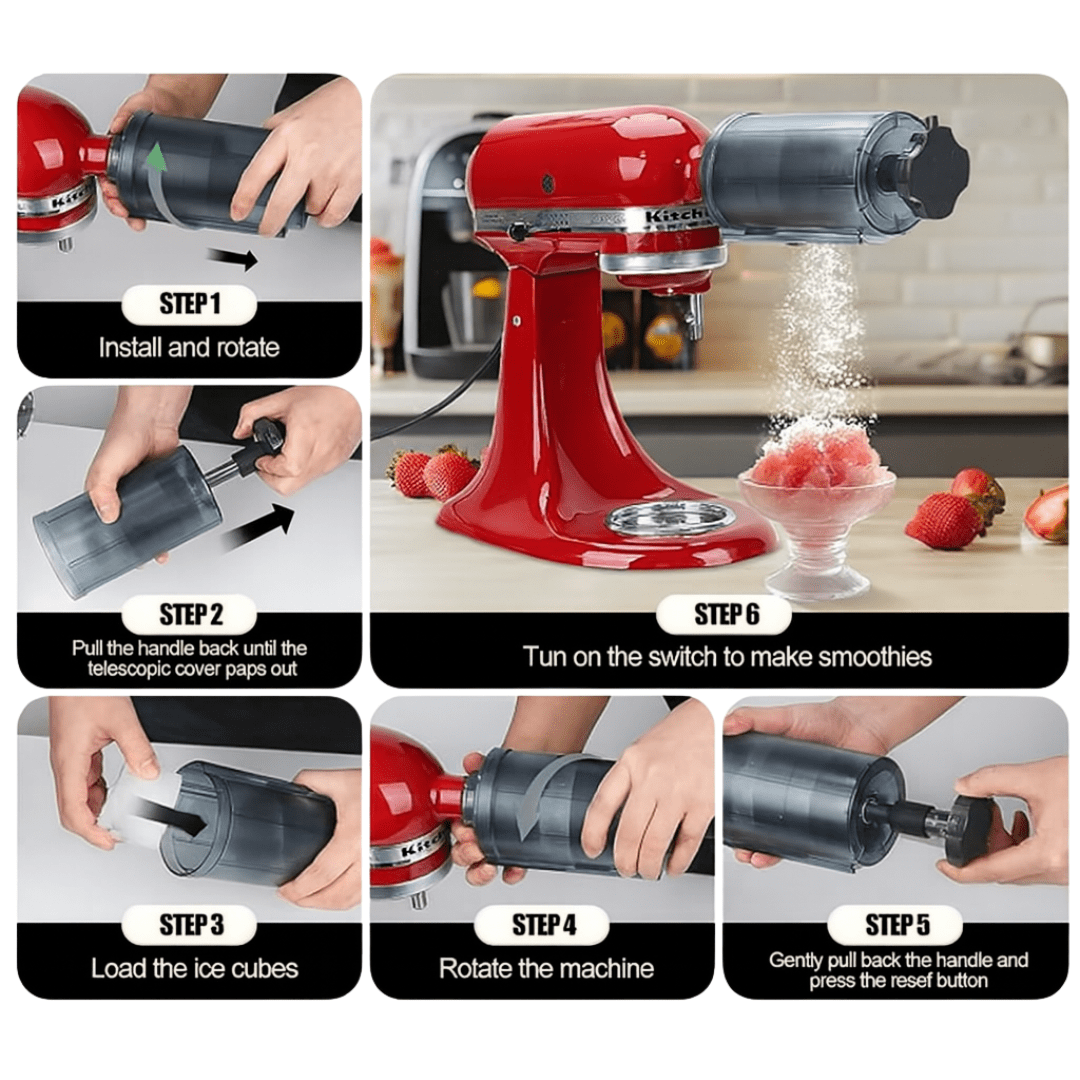 Shaved Ice Attachment - KitchenAtt